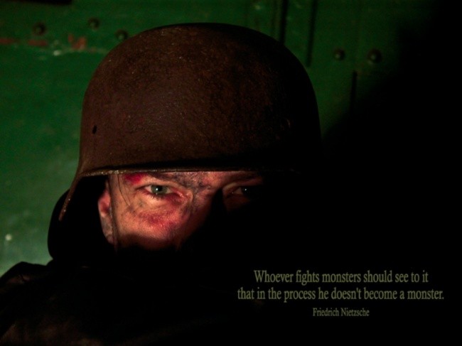 Fight the monster within